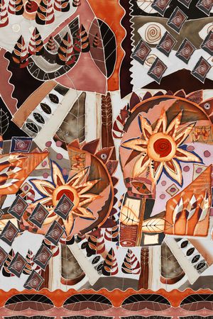 民族风印花华亿平台图片