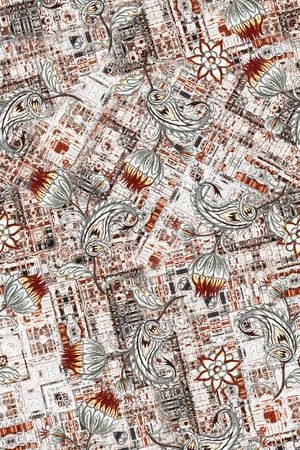 民族风印花华亿平台图片