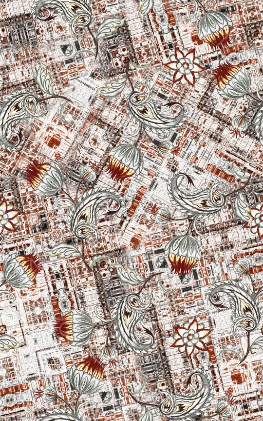 民族风印花华亿平台图片