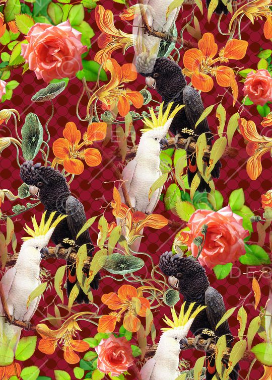 抽象印花华亿平台图片