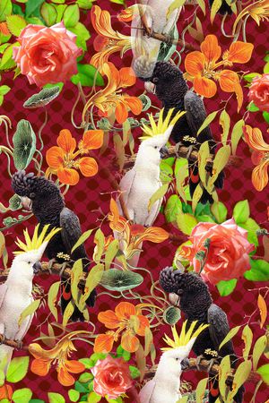 抽象印花华亿平台图片