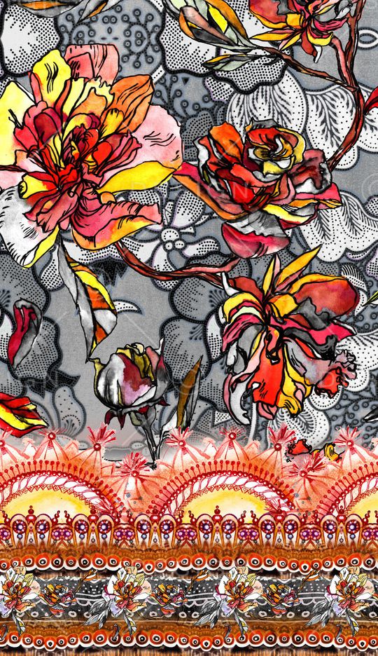 大花印花华亿平台图片