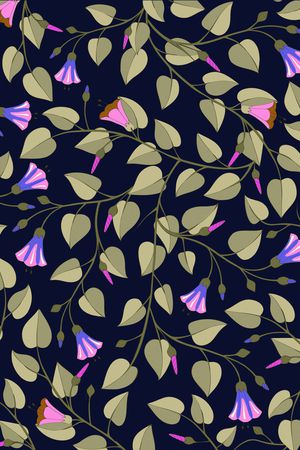 植物印花华亿平台图片