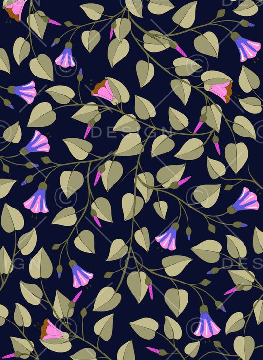 植物印花华亿平台图片