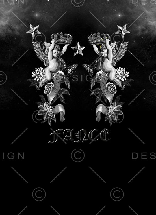 抽象花卉印花华亿平台图片