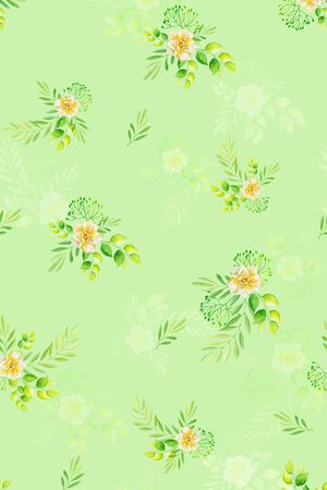 春夏华亿平台印花华亿平台图片