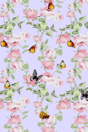 小碎花印花华亿平台图片