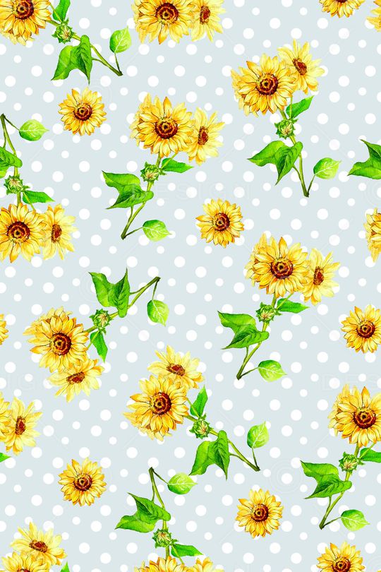 向日葵印花华亿平台图片