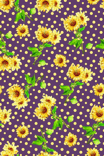 1025838-波点向日葵5