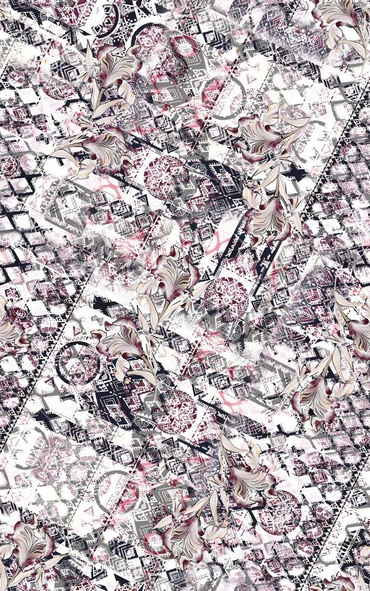 民族风印花华亿平台图片