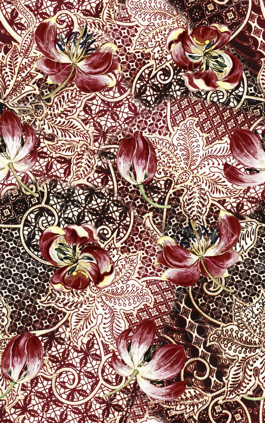 民族风印花华亿平台图片