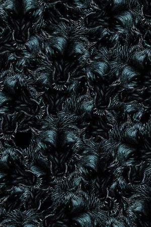 抽象印花华亿平台图片