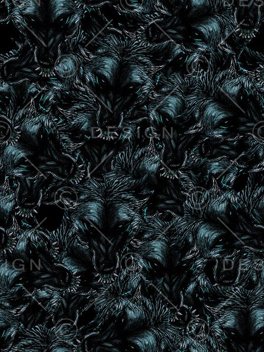 抽象印花华亿平台图片