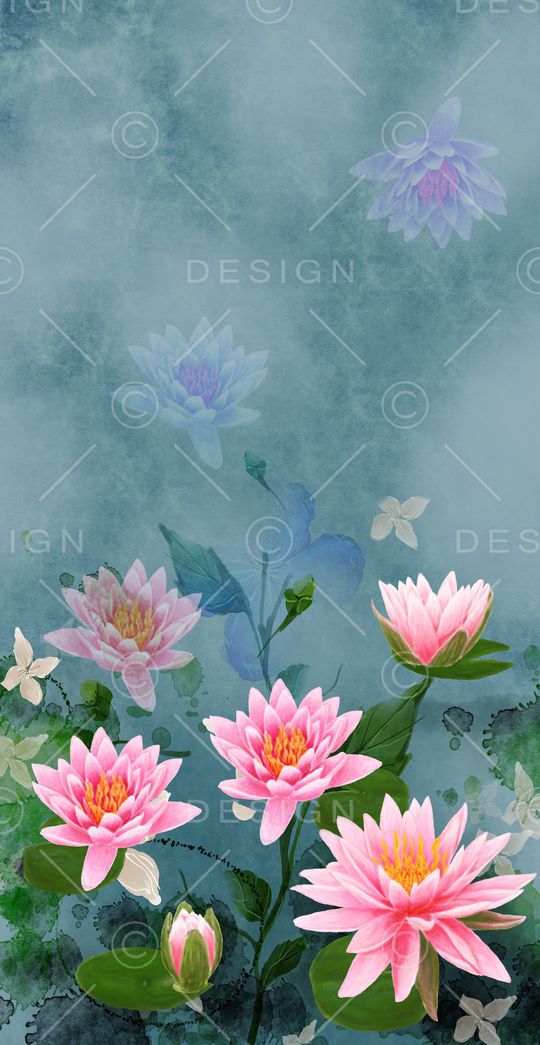 定位花印花华亿平台图片