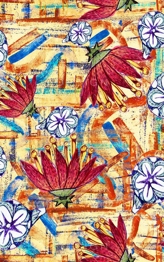 线条印花华亿平台图片