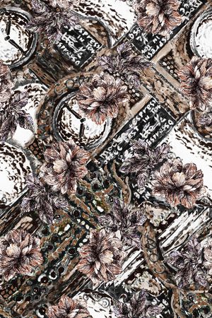 民族风印花华亿平台图片