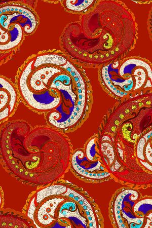 民族风印花华亿平台图片