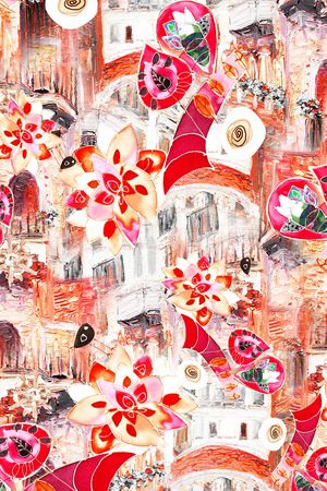 民族风印花华亿平台图片