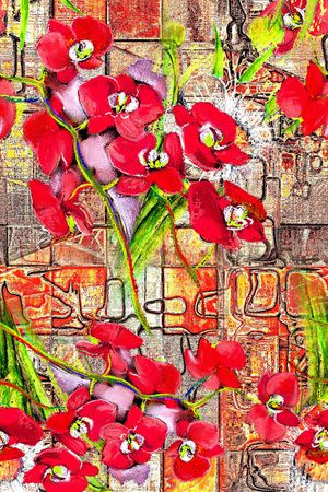 线条印花华亿平台图片