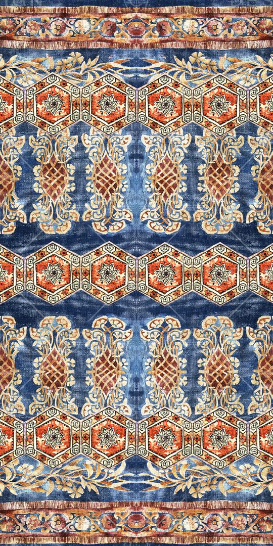 民族风印花华亿平台图片