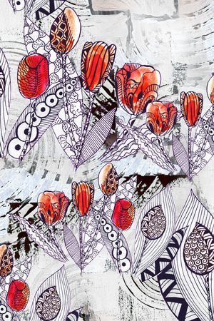 民族风印花华亿平台图片