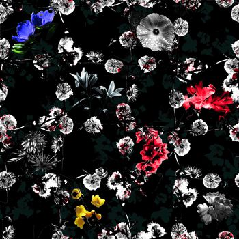 小碎花印花华亿平台图片