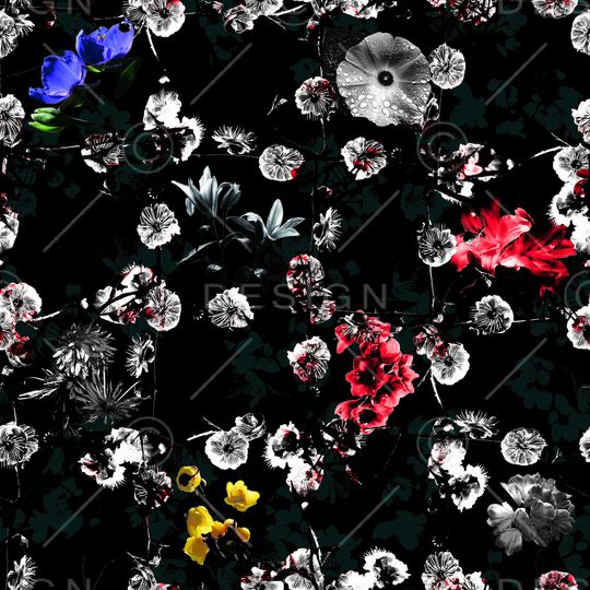 小碎花印花华亿平台图片