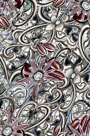 佩斯利印花华亿平台图片