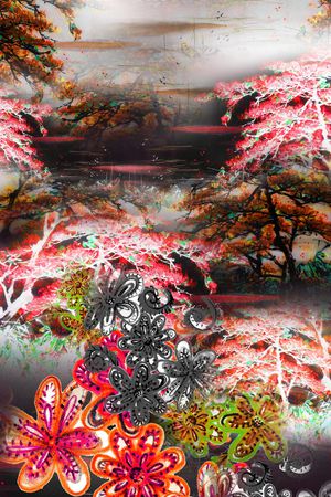 数码华亿平台印花华亿平台图片