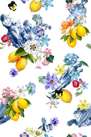 雕塑印花华亿平台图片