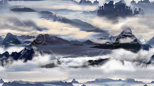 抽象男装印花华亿平台图片