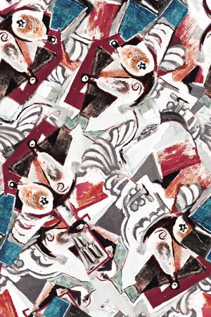 民族风印花华亿平台图片