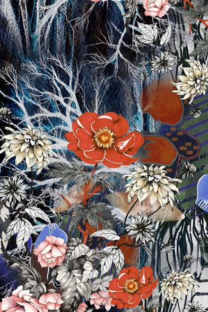 定位花印花华亿平台图片