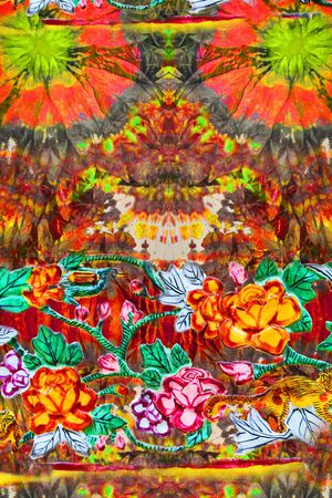 民族风印花华亿平台图片