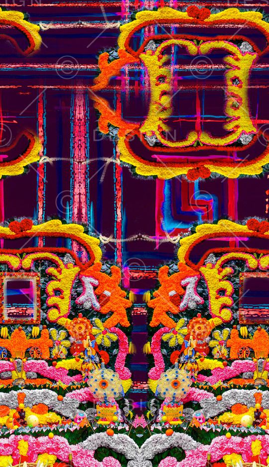 民族风印花华亿平台图片