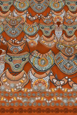 民族风印花华亿平台图片