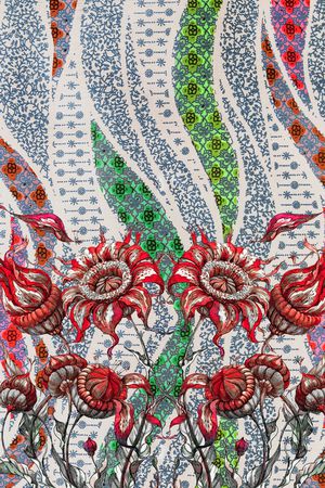 民族风印花华亿平台图片