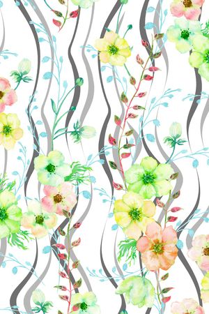 条纹印花华亿平台图片