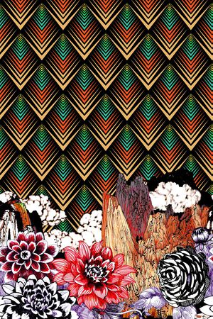 数码华亿平台印花华亿平台图片