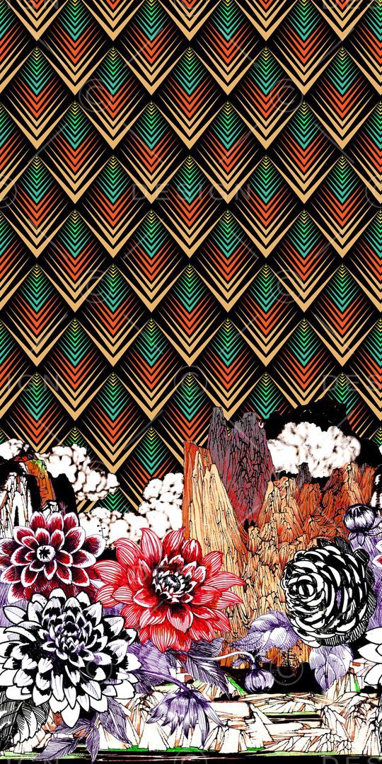 数码华亿平台印花华亿平台图片