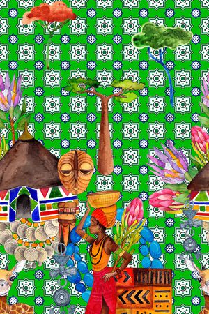 民族风印花华亿平台图片