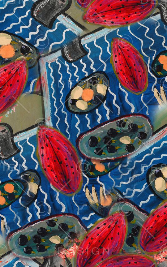 油画华亿平台印花华亿平台图片