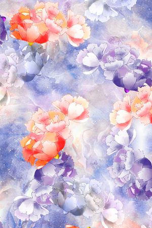 淑女印花华亿平台图片