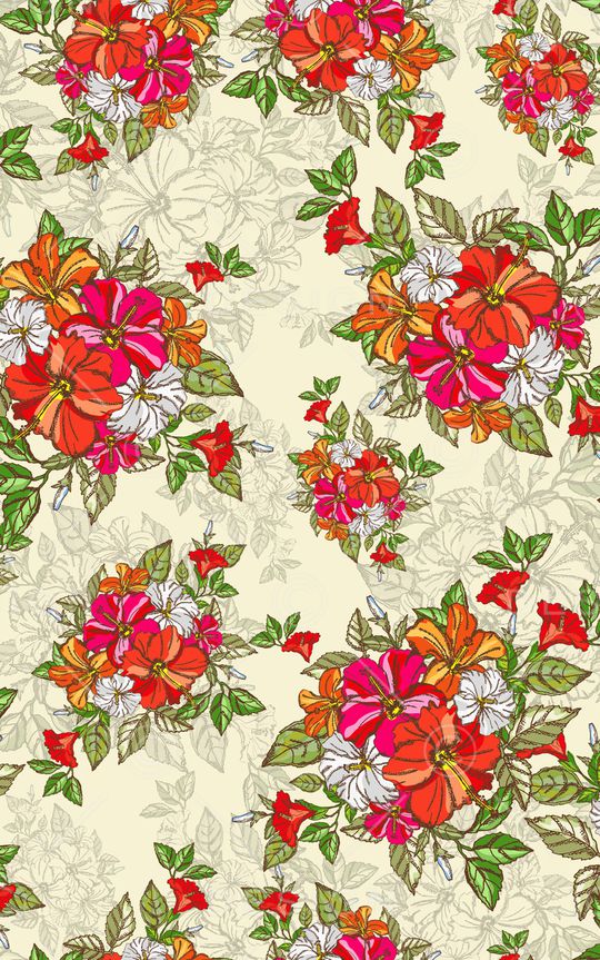 小碎花印花华亿平台图片