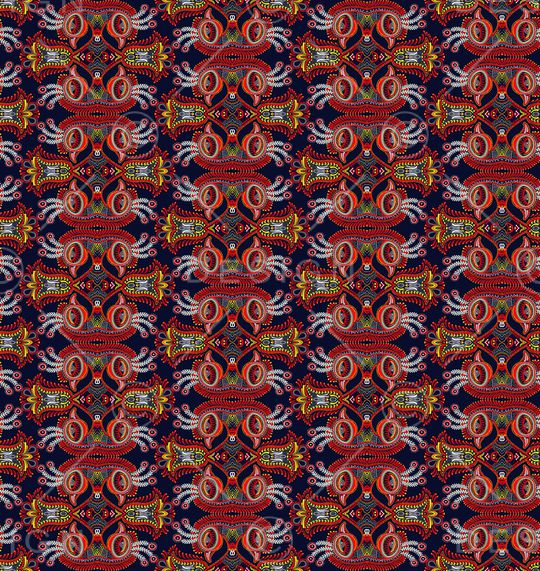 民族风印花华亿平台图片