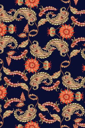 民族风印花华亿平台图片