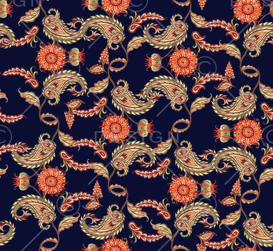 民族风印花华亿平台图片