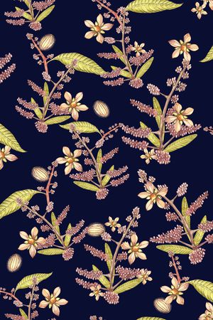 小碎花印花华亿平台图片