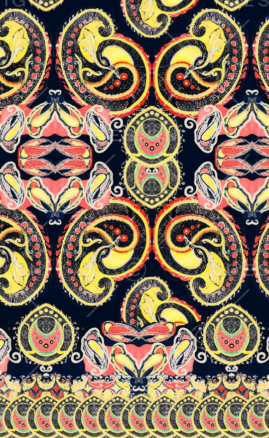 民族风印花华亿平台图片