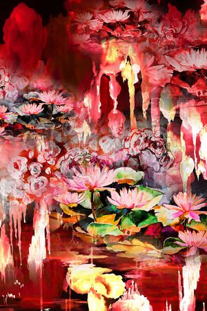 数码华亿平台印花华亿平台图片